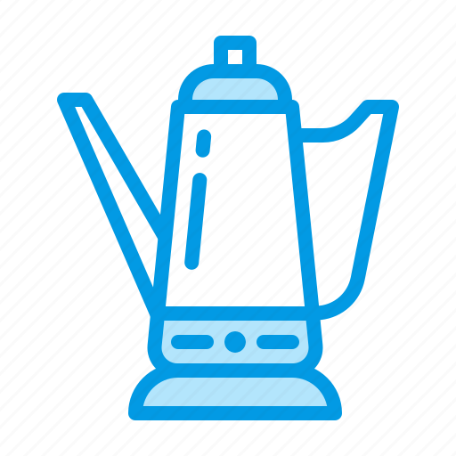 Coffee, cup, equipment, kettle, percolator, pot icon - Download on Iconfinder