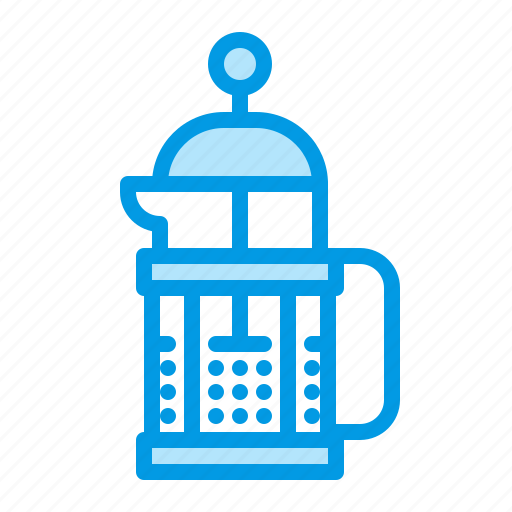 Coffee, french, pot, press, teapot icon - Download on Iconfinder