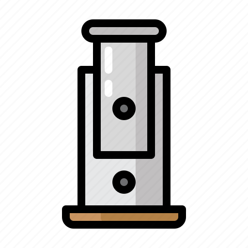 Aeropress, coffee, drink, glass, hot, mug icon - Download on Iconfinder