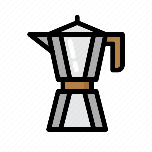 Cafe, coffee, cup, hot, moka, pot icon - Download on Iconfinder