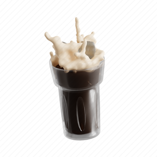 Iced, americano, iced americano, 3d icon, 3d illustration, 3d render, refreshing 3D illustration - Download on Iconfinder