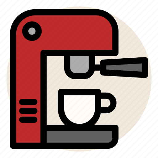 Cafe, coffee, coffee machine, coffee maker, cup, drink, mug icon - Download on Iconfinder