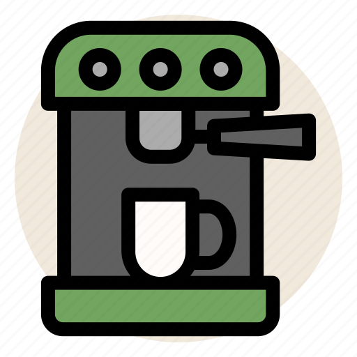 Cafe, coffee, coffee machine, coffee maker, cup, drink, mug icon - Download on Iconfinder