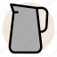 cafe, coffee, dairy, drink, milk, nondairy, pitcher 