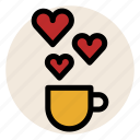 cafe, coffee, cup, drink, heats, love, mug