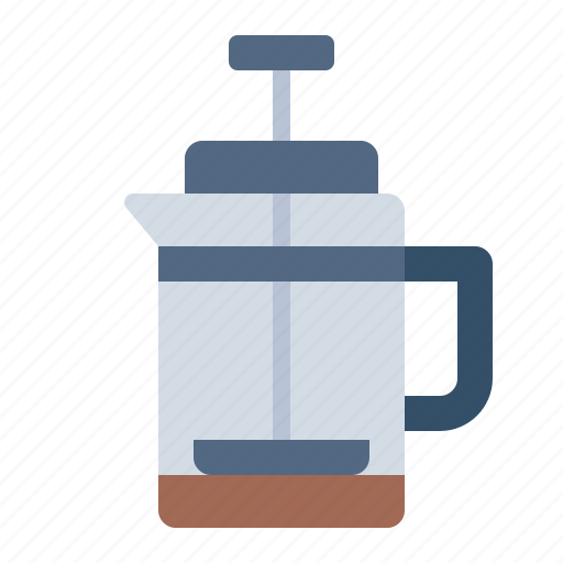 Coffee, tool, drink, beverage, french press icon - Download on Iconfinder