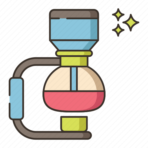 Brew, coffee, pot, syphon icon - Download on Iconfinder
