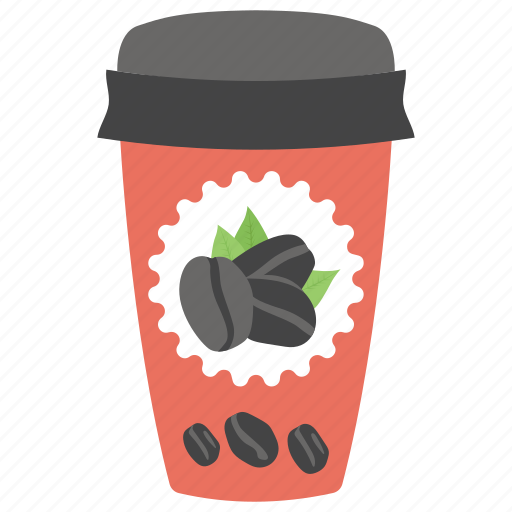 Coffee container, coffee cup, disposable coffee cup, espresso, takeaway cappuccino, takeaway coffee icon - Download on Iconfinder