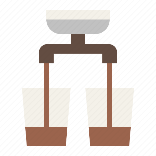 Barista, barista tools, coffee, coffee supplies, double shot, equipment, espresso icon - Download on Iconfinder