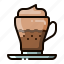 cappuccino, espresso, drink, coffee, latte 