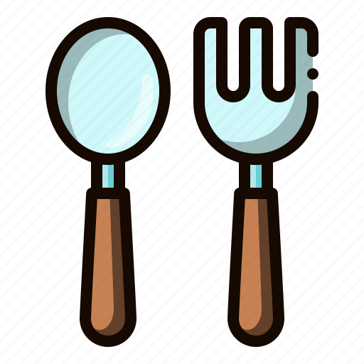 Spoon, dinnerware, fork, tableware, eat icon - Download on Iconfinder