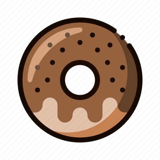 Pastry, donut, coffee shop, doughnut, dessert icon - Download on Iconfinder