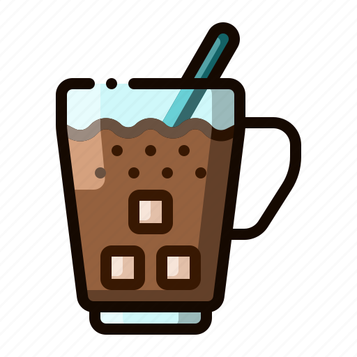 Ice cube, ice coffee, espresso, drink, beverage icon - Download on Iconfinder