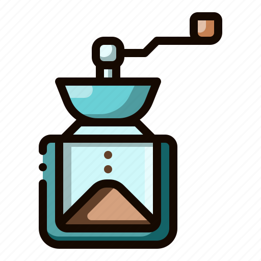 Grinder, barista, manual, coffee shop, coffee icon - Download on Iconfinder