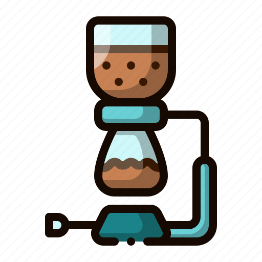 Filter, syphon, barista, coffee shop, coffee icon - Download on Iconfinder