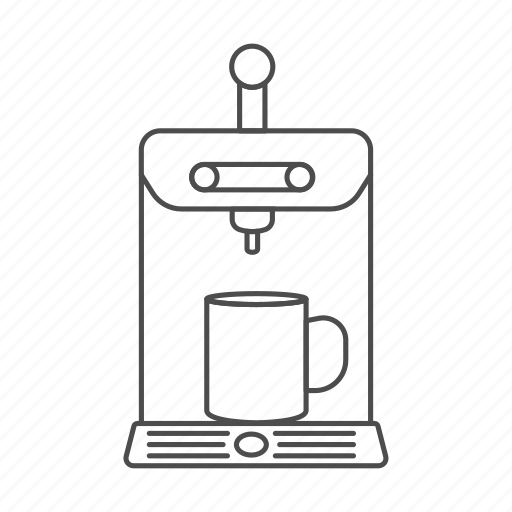 Brew, coffee, espresso, machine, mug, restaurant, cup icon - Download on Iconfinder