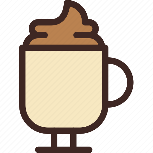 Cafe, coffee, coffee shop, cold, drink, hot, macciato icon - Download on Iconfinder
