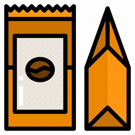 Bags, bean, coffee, packages, packing, products icon - Download on Iconfinder