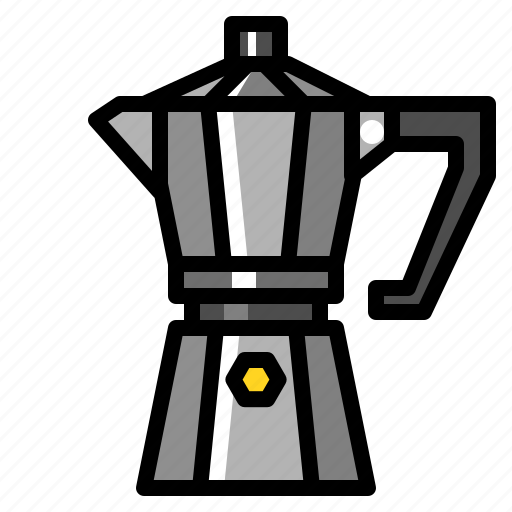 Boiled, coffee, espresso, fresh, kettle, moka, pot icon - Download on Iconfinder