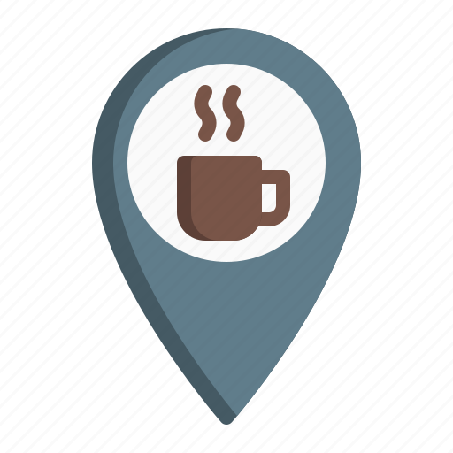 Coffee, location, restaurant, shop, store icon - Download on Iconfinder