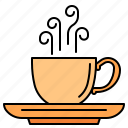 coffee, cup, hot, drink, mug, tea