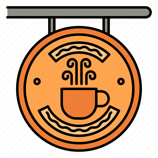 Coffee, shop, cafe, sign, signaling icon - Download on Iconfinder
