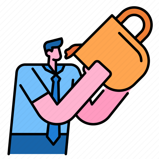 Drinking, coffee, cup, businessman, break icon - Download on Iconfinder