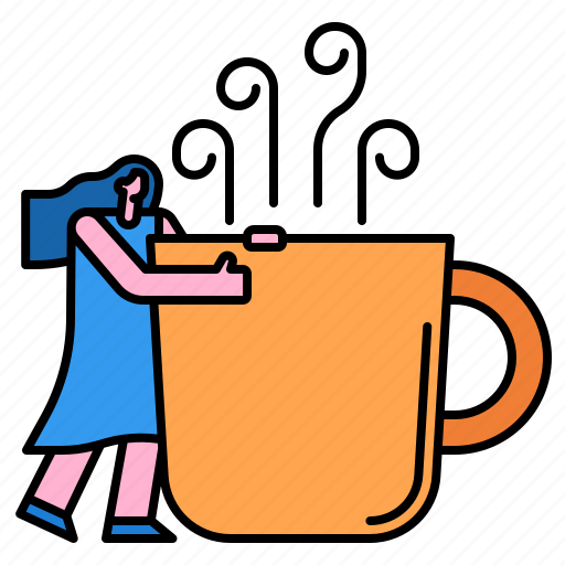 Relaxing, coffee, break, cup, women icon - Download on Iconfinder