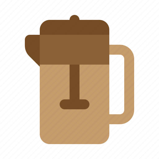 French, press, cafe, coffee, shop, restaurant, drink icon - Download on Iconfinder