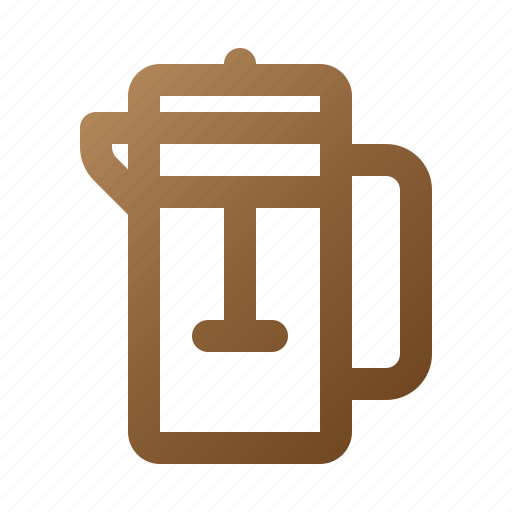 French, press, cafe, coffee, shop, restaurant, drink icon - Download on Iconfinder