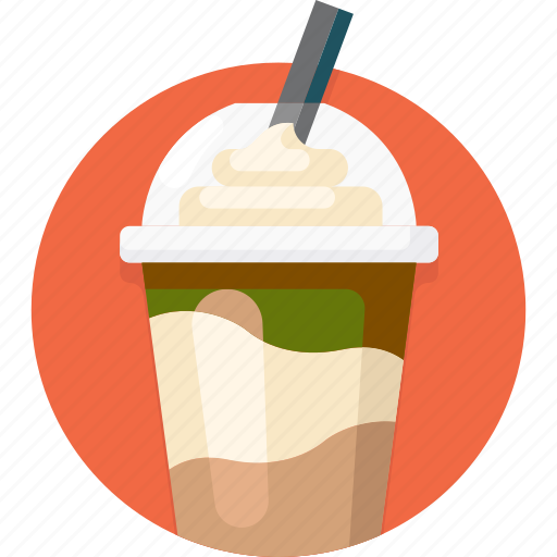 Frappe, drink, coffee, shop, cup, glass icon - Download on Iconfinder