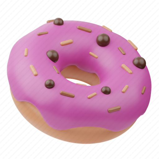Donut, cafe, coffee, shop, restaurant, business, beverage 3D illustration - Download on Iconfinder