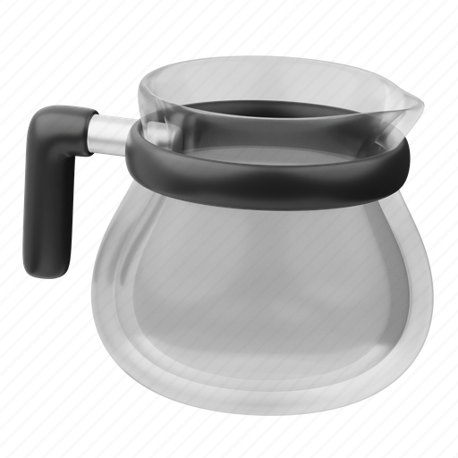 Coffee, pot, cafe, shop, restaurant, business, beverage 3D illustration - Download on Iconfinder