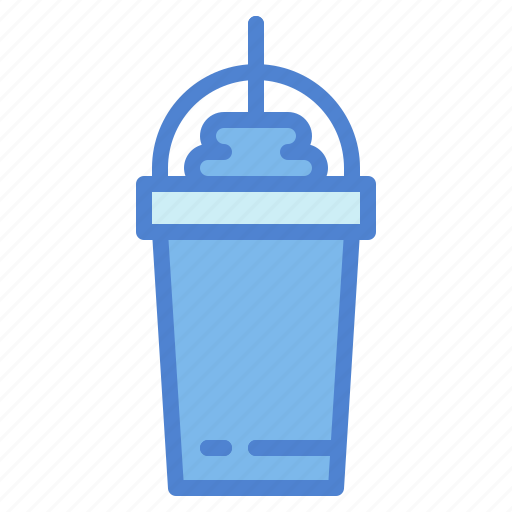 Coffee, cold, frappe, glass, shop icon - Download on Iconfinder