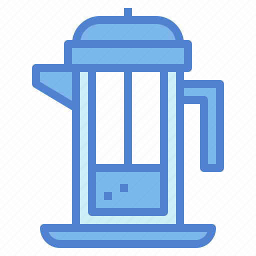 Coffee, french, plunger, press, utensil icon - Download on Iconfinder