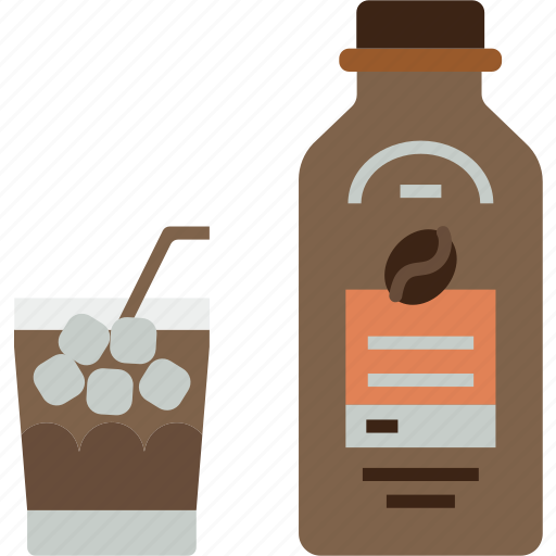 Coffee, cold, brew, ice, cafe, drink icon - Download on Iconfinder