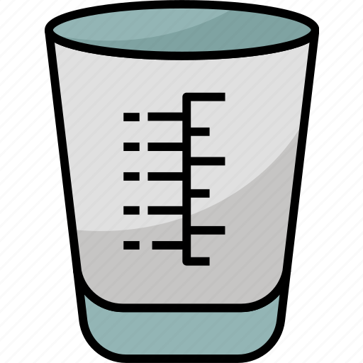 Measuring, cup, shot, coffee, glass, cook, cooking icon - Download on Iconfinder