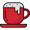 cappuccino, coffee, cafe, cup, hot, mug