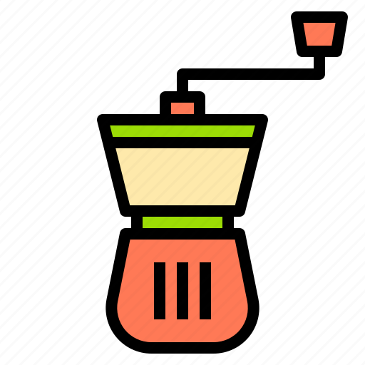 Business, cafe, coffee, counter, grinder, people, shop icon - Download on Iconfinder