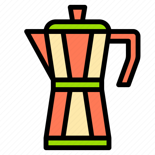 Cafe, coffee, counter, moka, people, pot, shop icon - Download on Iconfinder