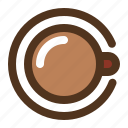 black coffee, capucchino, coffee, filled, hot coffee, line, shop