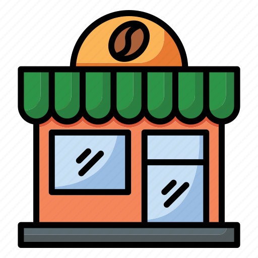 Coffee shop, cafe, coffee, store, building, restaurant, coffee breaks icon - Download on Iconfinder