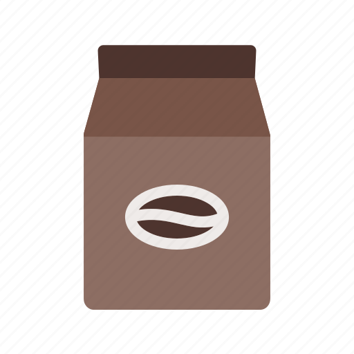 Bag, beans, beverage, coffee, drink, package, packet icon - Download on Iconfinder