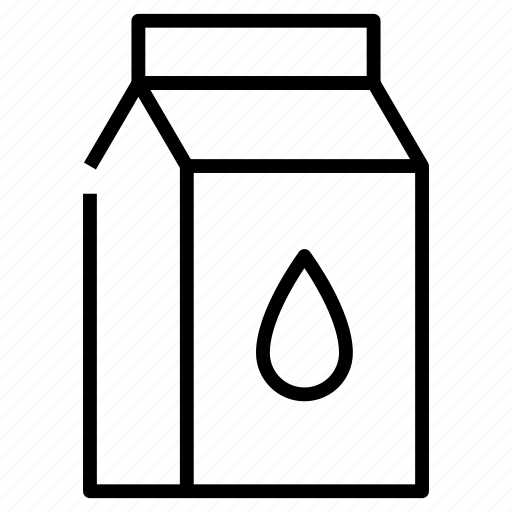Breakfast, drink, milk, carton, box icon - Download on Iconfinder