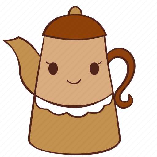 Coffee, happy, pot, smile, tea icon - Download on Iconfinder