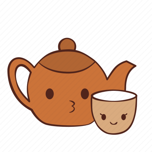 Cup, happy, smile, tea, teapot icon - Download on Iconfinder