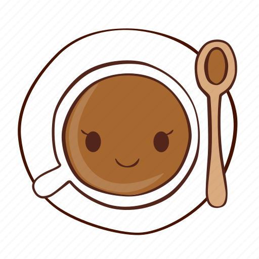 Coffee, happy, smile, spoon, tea icon - Download on Iconfinder