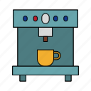 espresso, coffee maker, coffee, hot, cup, maker, drink, coffee machine