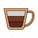 cup, measure, coffee, scale, hot, tea, drink