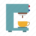 coffee, maker, coffee maker, machine, espresso, drink, cafe, coffee machine